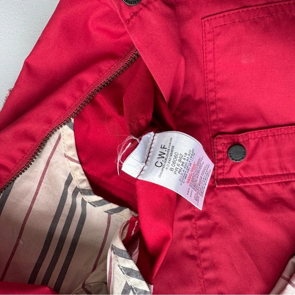 Vest jacket raincoat 3/6 months Burberry red for boys and girls - Picture 4 of 4